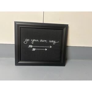 Creative Coop Go Your Own Way Wall Decor. KK418